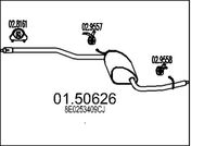 Mittelschalldämpfer