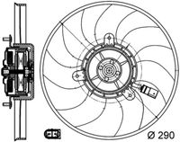 Thumbnail - Koelventilatorwiel - CFF171000S - MAHLE