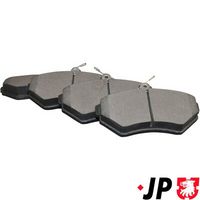 комплект спирачно феродо, дискови спирачки