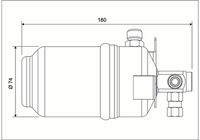 Uscator,aer conditionat VALEO, Cod: 596623