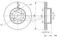 Bremžu diski TX 70-95 TOMEX brakes