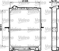 Radiator, racire motor VALEO, Cod: 730544