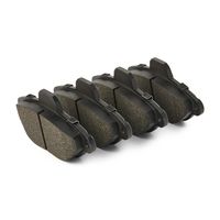 Комплект спирачно феродо, дискови спирачки 402B0042 RIDEX