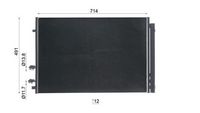 Thumbnail - Condensor, airconditioning - AC1066000S - MAHLE