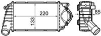 Thumbnail - Intercooler, inlaatluchtkoeler - CI302000P - MAHLE