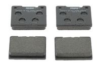 Bremsbelagsatz, Scheibenbremse