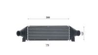 Thumbnail - Intercooler, inlaatluchtkoeler - CI689000S - MAHLE