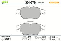 Bremsbelagsatz, Scheibenbremse