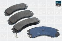 комплект спирачно феродо, дискови спирачки