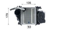 Thumbnail - Intercooler, inlaatluchtkoeler - CI218000P - MAHLE