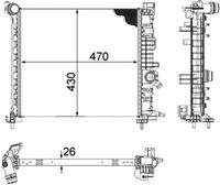 Thumbnail - Radiateur - CR1189000P - MAHLE
