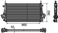 Thumbnail - Intercooler, inlaatluchtkoeler - CI191000P - MAHLE