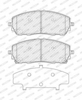 Bremsbelagsatz, Scheibenbremse