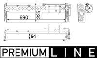 Thumbnail - Condensor, airconditioning - AC54000P - MAHLE