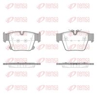 комплект спирачно феродо, дискови спирачки