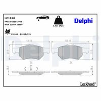 Bremsbelagsatz, Scheibenbremse