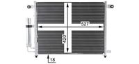 Thumbnail - Condensor, airconditioning - AC423000P - MAHLE