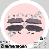 Bremsbelagsatz, Scheibenbremse