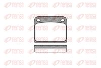 комплект спирачно феродо, дискови спирачки