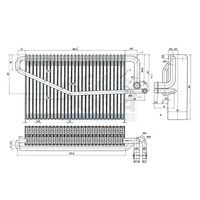 Evaporator, aer conditionat MEAT & DORIA, Cod: 997020