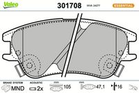 Bremsbelagsatz, Scheibenbremse