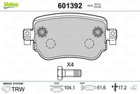 Bremsbelagsatz, Scheibenbremse