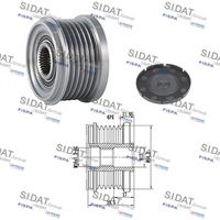 Fulie alternator SIDAT, Cod: 455090