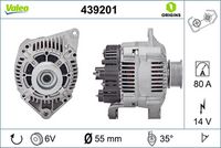 Generator / Alternator VALEO, Cod: 439201