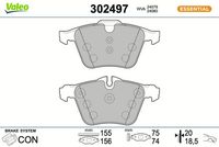 комплект спирачно феродо, дискови спирачки