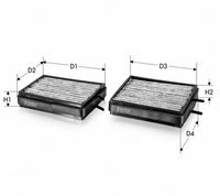 Филтър купе (поленов филтър)