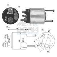Solenoid, electromotor MEAT & DORIA, Cod: 46016