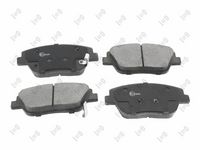 Set placute frana,frana disc ABAKUS, Cod: 231-01-352
