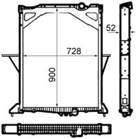 Thumbnail - Radiateur - CR1915000P - MAHLE