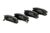 комплект спирачно феродо, дискови спирачки