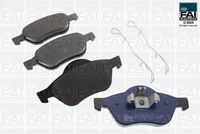 комплект спирачно феродо, дискови спирачки