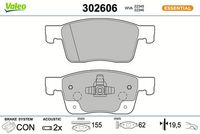 Bremsbelagsatz, Scheibenbremse