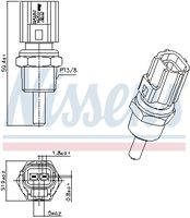 NISSENS Sensor, koelvloeistoftemperatuur 6