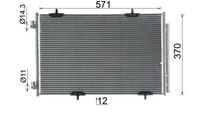 Thumbnail - Condensor, airconditioning - AC990000S - MAHLE