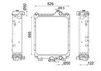 Thumbnail - Radiateur - CR2402000P - MAHLE