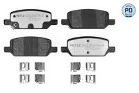 комплект спирачно феродо, дискови спирачки