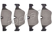 комплект спирачно феродо, дискови спирачки