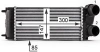 Thumbnail - Intercooler, inlaatluchtkoeler - CI16000P - MAHLE