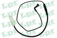 предупредителен контактен сензор, износване на накладките