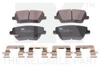 Bremsbelagsatz, Scheibenbremse