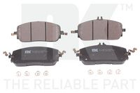 Bremsbelagsatz, Scheibenbremse