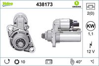 Starter VALEO, Cod: 438173