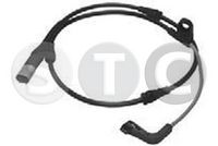 предупредителен контактен сензор, износване на накладките