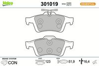Bremsbelagsatz, Scheibenbremse