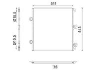 Thumbnail - Condensor, airconditioning - AC926000S - MAHLE