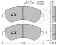 Bremsbelagsatz, Scheibenbremse